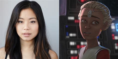 omega clone wars voice actor|omega voice actress.